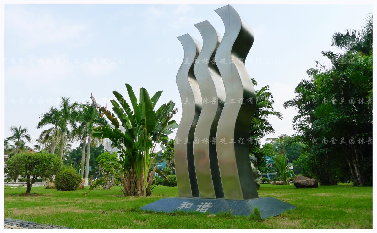 郑州不锈钢雕塑：不锈钢雕塑有哪三大设计元素