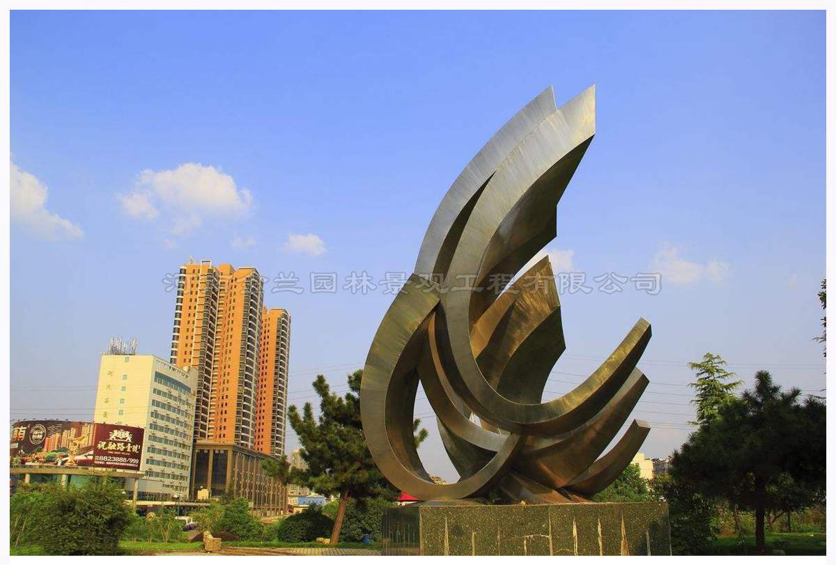 郑州不锈钢雕塑建设