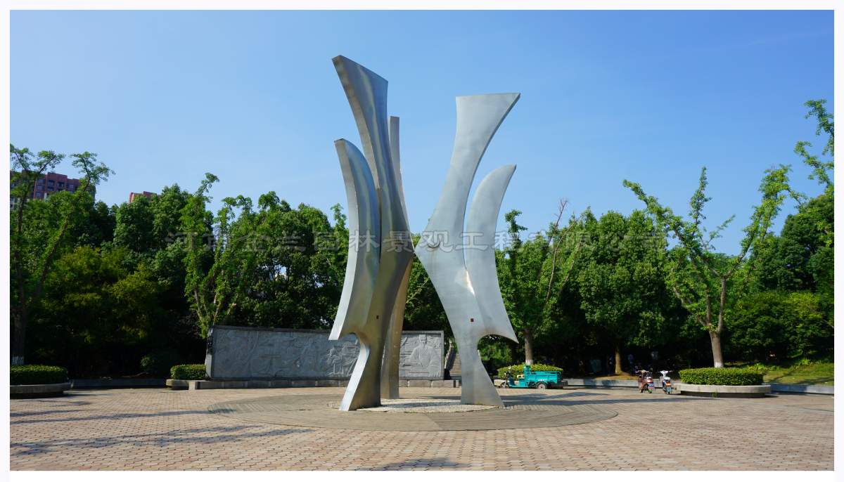 郑州广场不锈钢雕塑