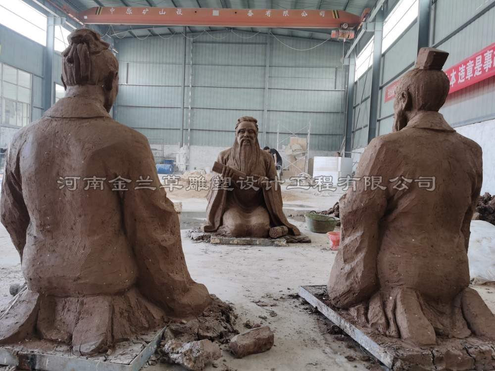 郑州玻璃钢雕塑：玻璃钢雕塑衣纹处理技法